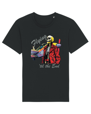 Vintage Wings - Flying 'til the end - grey BLTP1-03 Black