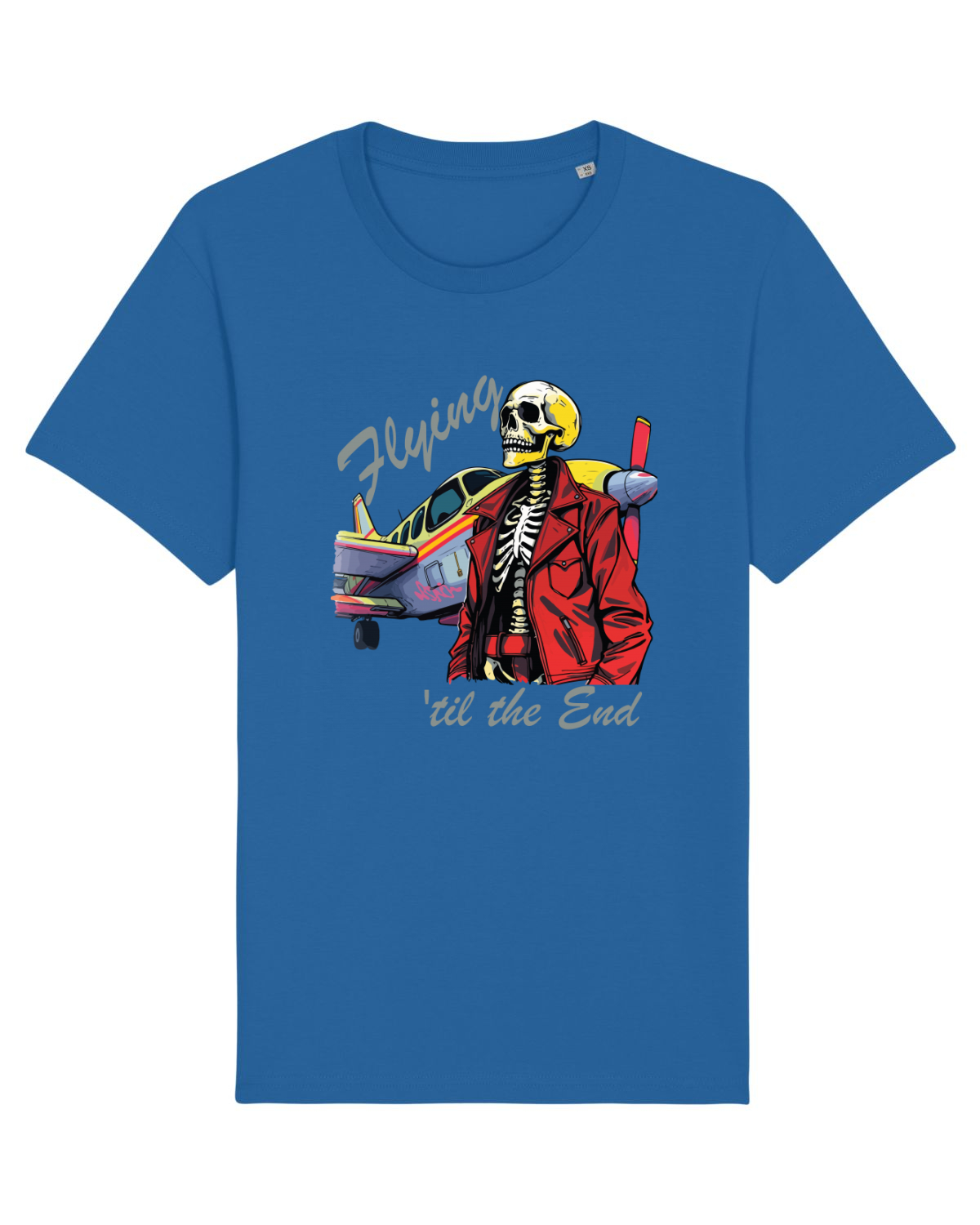 Tricou mânecă scurtă Unisex Rocker Royal Blue