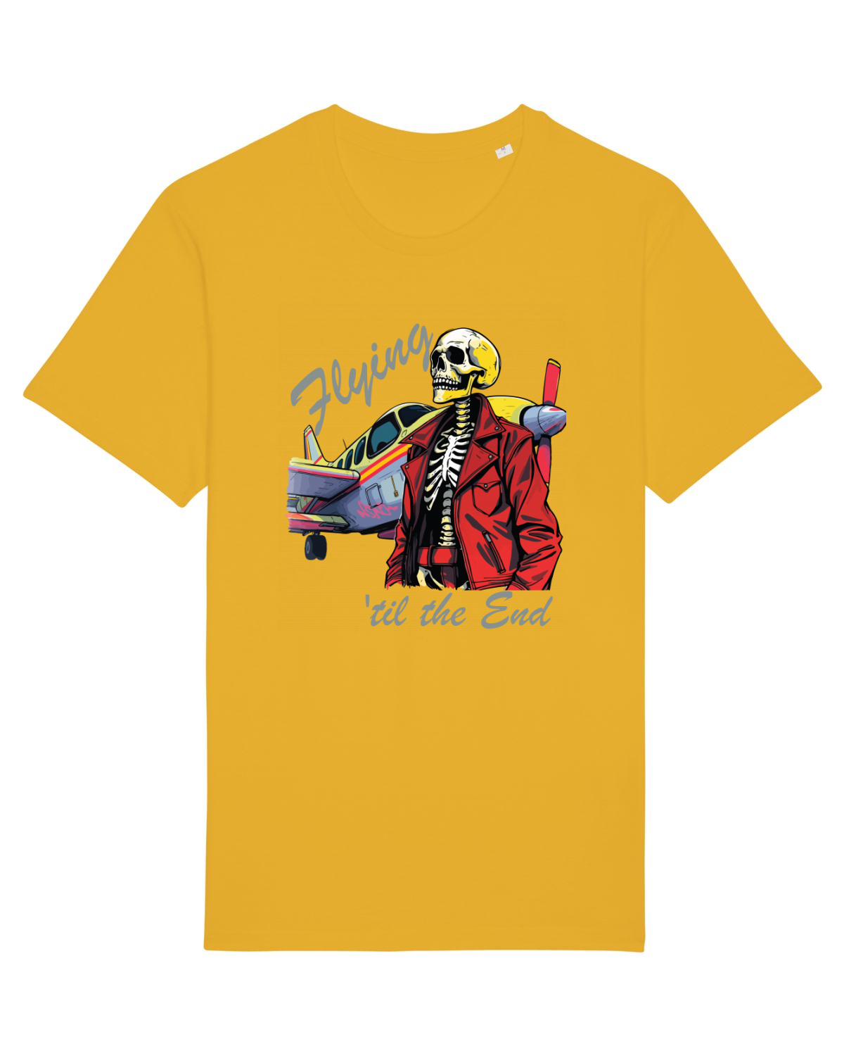 Tricou mânecă scurtă Unisex Rocker Spectra Yellow