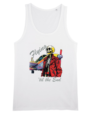 Vintage Wings - Flying 'til the end - grey BLTP1-03 White
