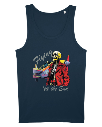Vintage Wings - Flying 'til the end - grey BLTP1-03 Navy
