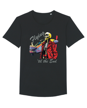 Vintage Wings - Flying 'til the end - grey BLTP1-03 Black