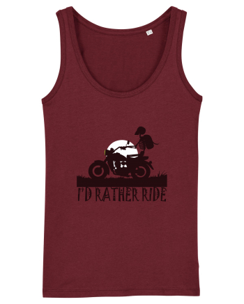 Vintage Wheels - I'd rather ride BLTM3-02 Burgundy