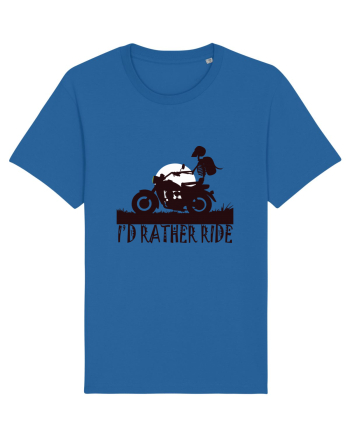 Vintage Wheels - I'd rather ride BLTM3-02 Royal Blue