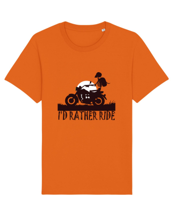 Vintage Wheels - I'd rather ride BLTM3-02 Bright Orange
