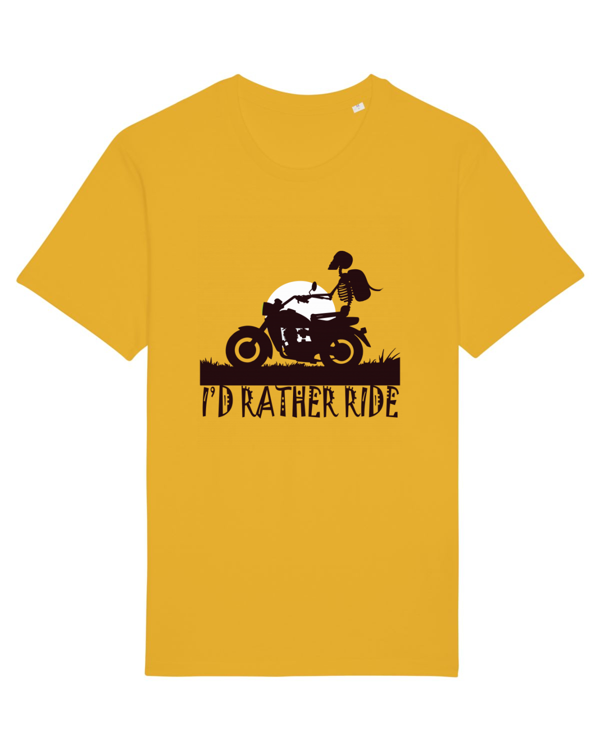 Tricou mânecă scurtă Unisex Rocker Spectra Yellow