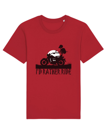 Vintage Wheels - I'd rather ride BLTM3-02 Red