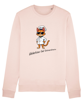 Stylish chef cat, culinary cool Candy Pink