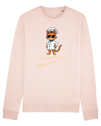 Stylish chef cat, culinary cool Candy Pink