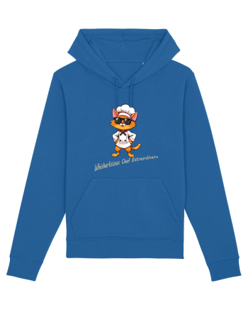 Stylish chef cat, culinary cool Royal Blue