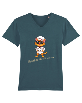 Stylish chef cat, culinary cool Stargazer