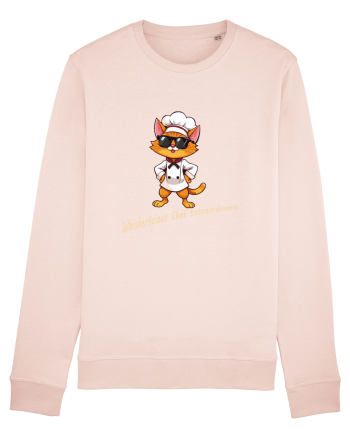 Stylish chef cat, culinary cool Candy Pink
