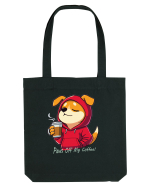 Paws off my coffee Sacoșă textilă
