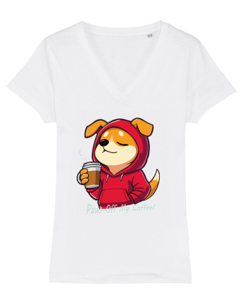 Paws off my coffee White