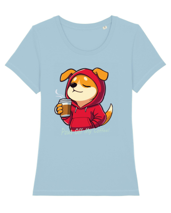 Paws off my coffee Sky Blue