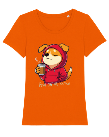 Paws off my coffee Bright Orange