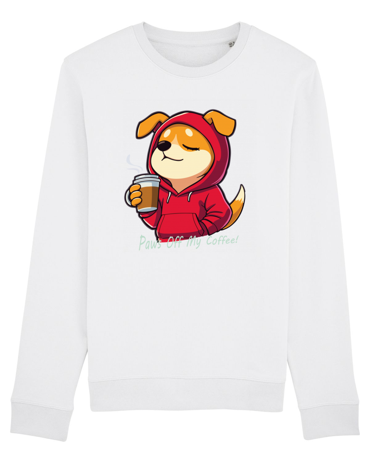 Bluză mânecă lungă Unisex Rise White