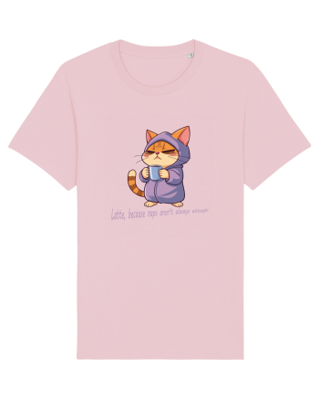 Latte, because naps aren't always enough Cotton Pink