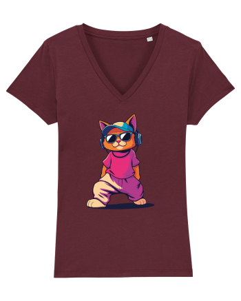 Cool cat  Burgundy
