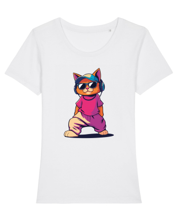 Cool cat  White