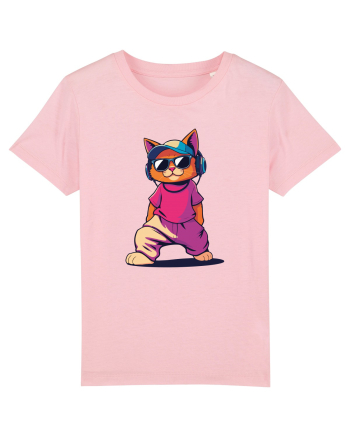 Cool cat  Cotton Pink