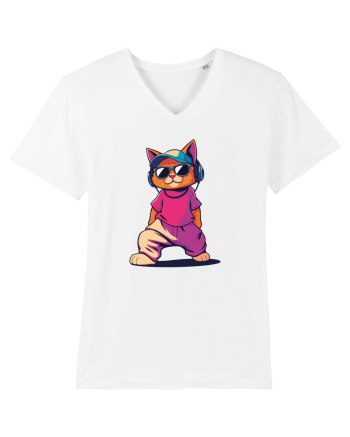 Cool cat  White