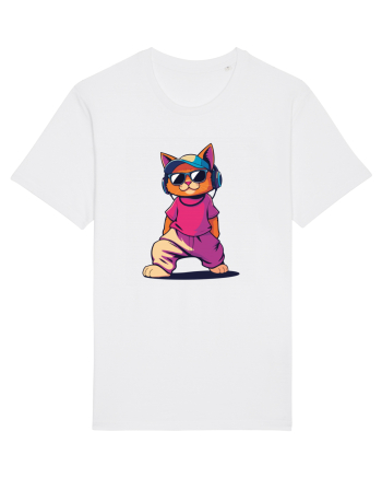 Cool cat  White