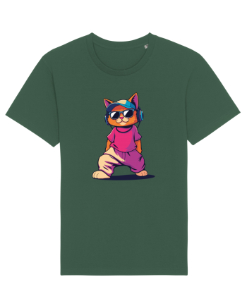 Cool cat  Bottle Green
