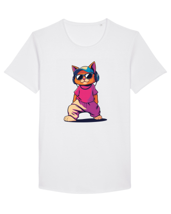 Cool cat  White