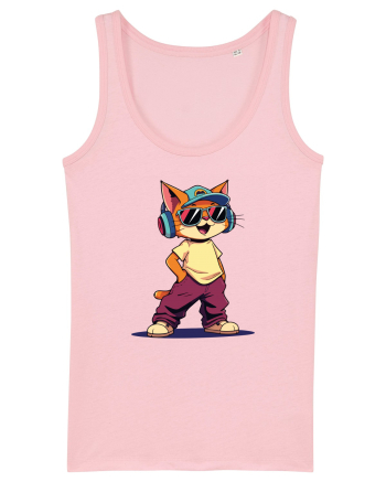 Cool cat Cotton Pink