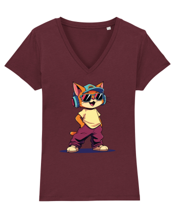 Cool cat Burgundy