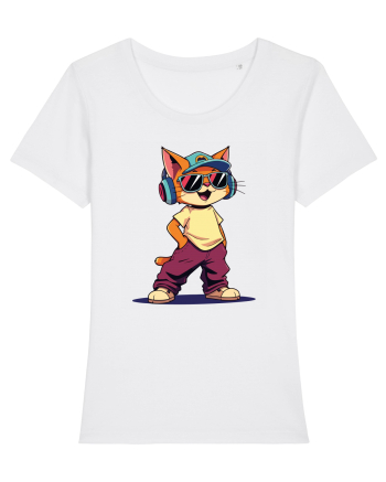 Cool cat White