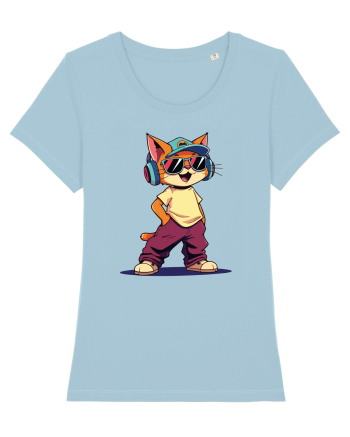 Cool cat Sky Blue