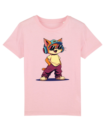 Cool cat Cotton Pink