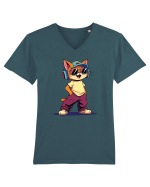 Cool cat Tricou mânecă scurtă guler V Bărbat Presenter