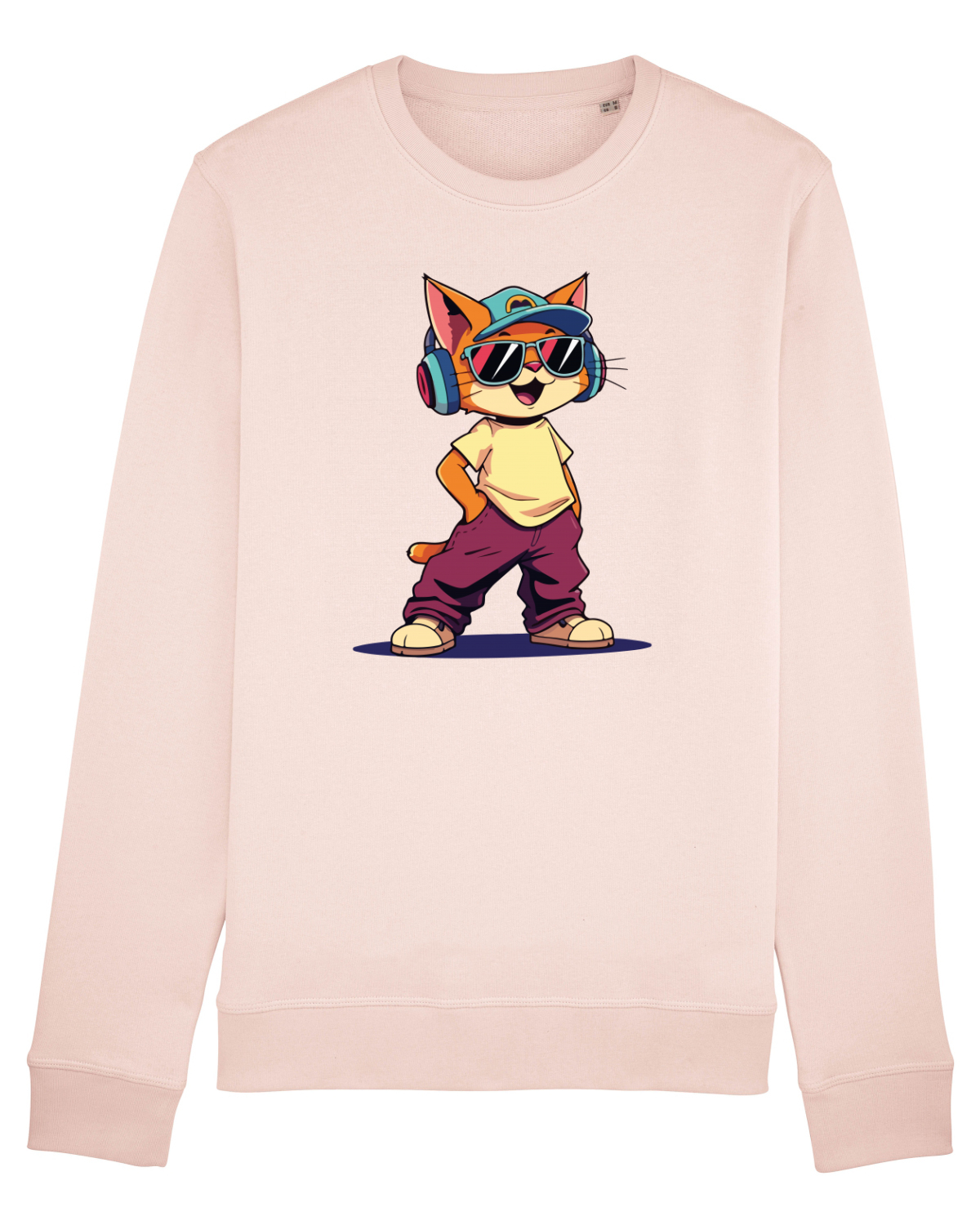 Bluză mânecă lungă Unisex Rise Candy Pink