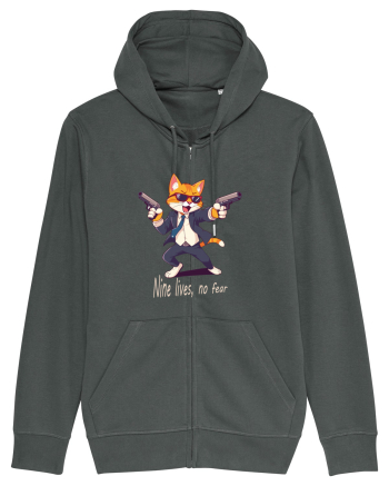 Meowfia cat vibes Anthracite