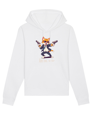 Meowfia cat vibes White