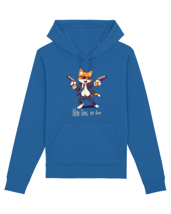 Meowfia cat vibes Royal Blue