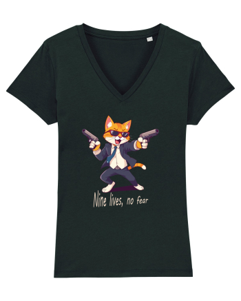 Meowfia cat vibes Black