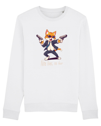 Meowfia cat vibes White