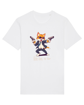 Meowfia cat vibes White