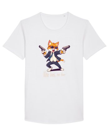 Meowfia cat vibes White