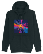 Abstract art Hanorac cu fermoar Unisex Connector