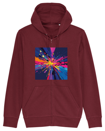 Abstract art Burgundy