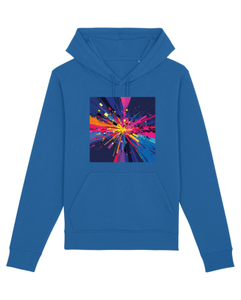 Abstract art Royal Blue