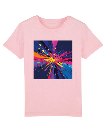 Abstract art Cotton Pink