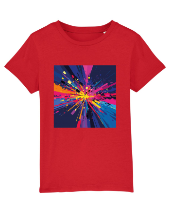 Abstract art Red