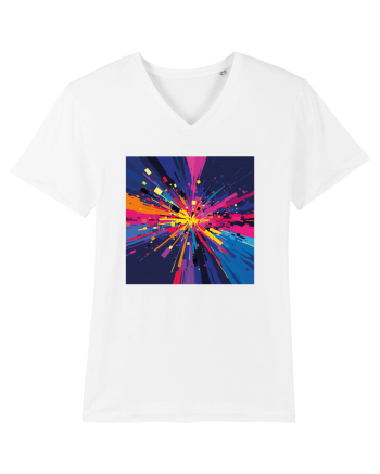 Abstract art White