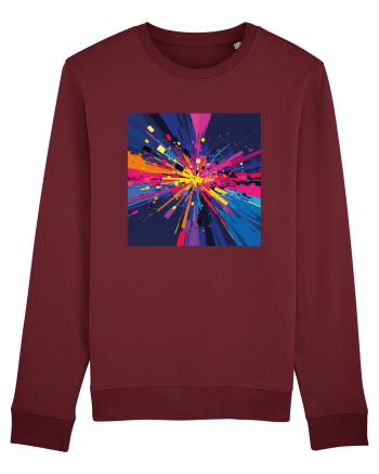 Abstract art Burgundy